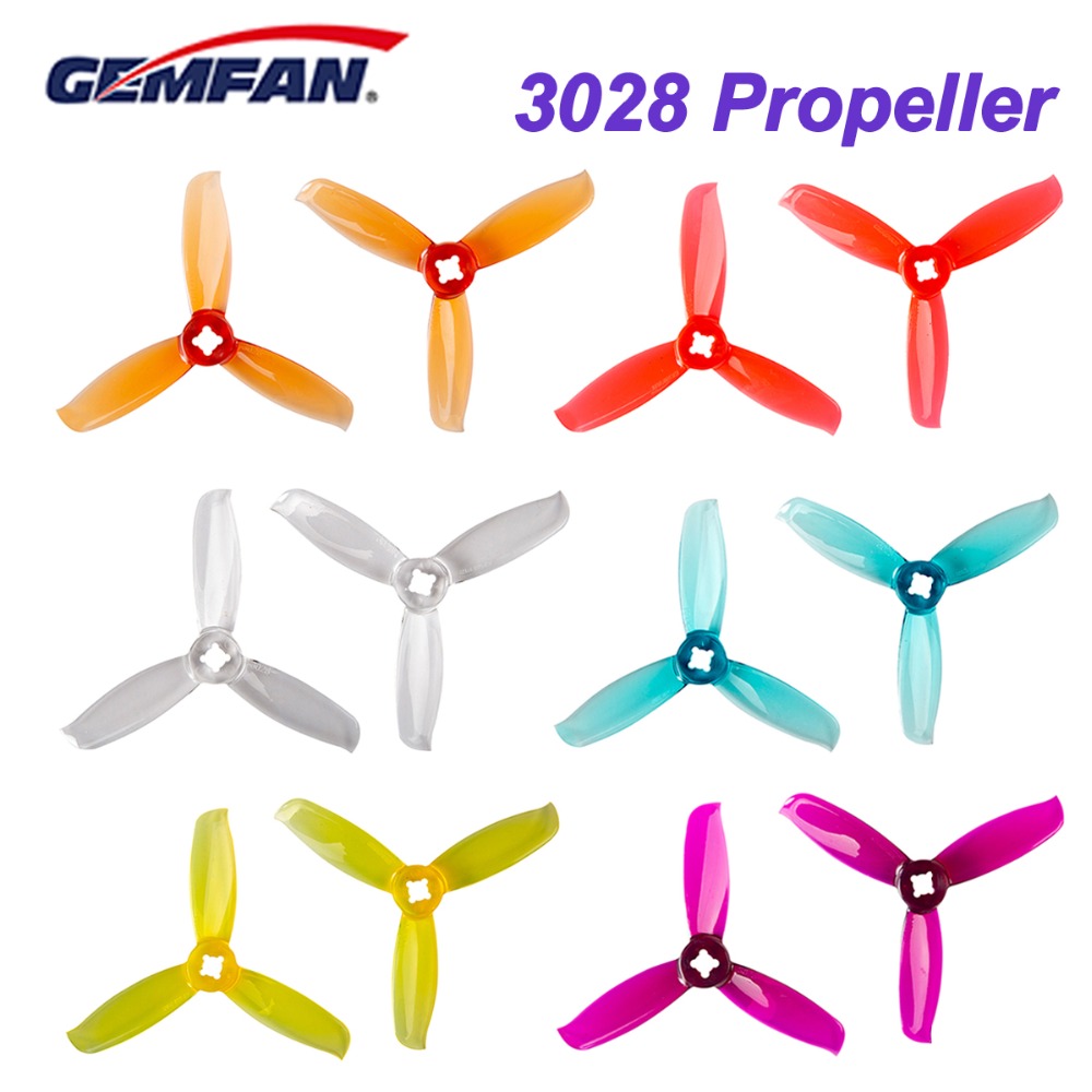 10 pares/20 peças gemfan winda - Rc Helicopter Blade avaliação e preço