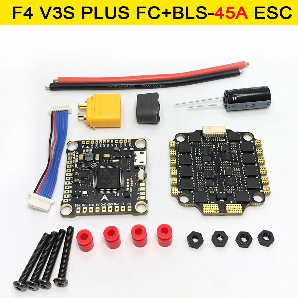 NOVO F4 V3S PLUS, controlador  - Betaflight Fc F4 avaliação e preço